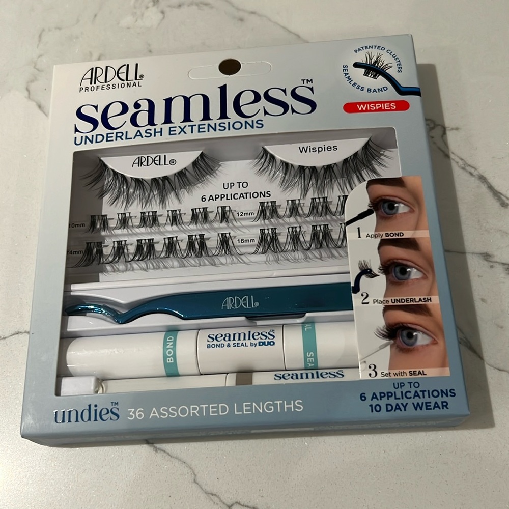 Brand new sealed Ardell seamless under lash extensions